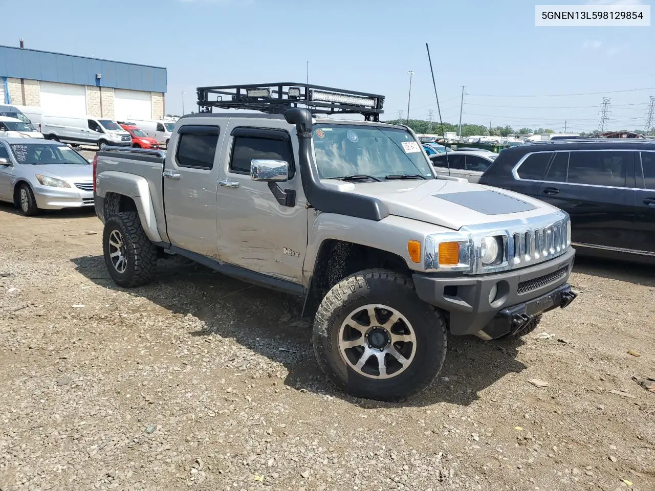 2009 Hummer H3T Alpha VIN: 5GNEN13L598129854 Lot: 63979415