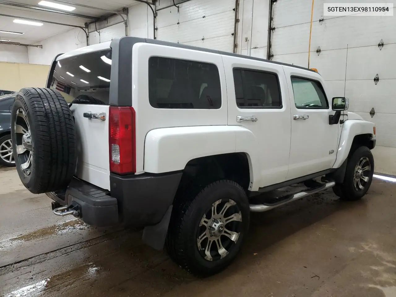 2009 Hummer H3 VIN: 5GTEN13EX98110954 Lot: 64464805