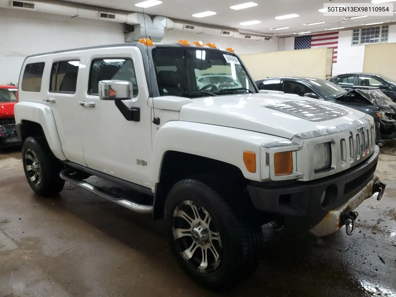 2009 Hummer H3 VIN: 5GTEN13EX98110954 Lot: 64464805