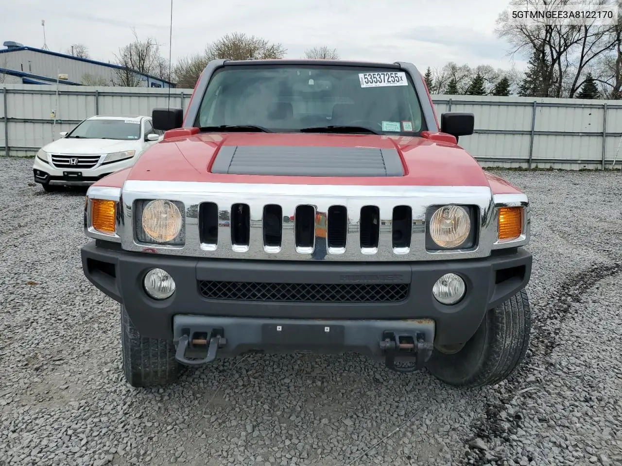 2010 Hummer H3 VIN: 5GTMNGEE3A8122170 Lot: 53537255