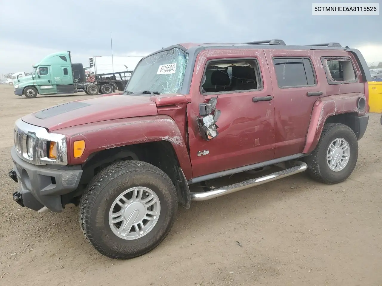 2010 Hummer H3 Adventure VIN: 5GTMNHEE6A8115526 Lot: 60155345