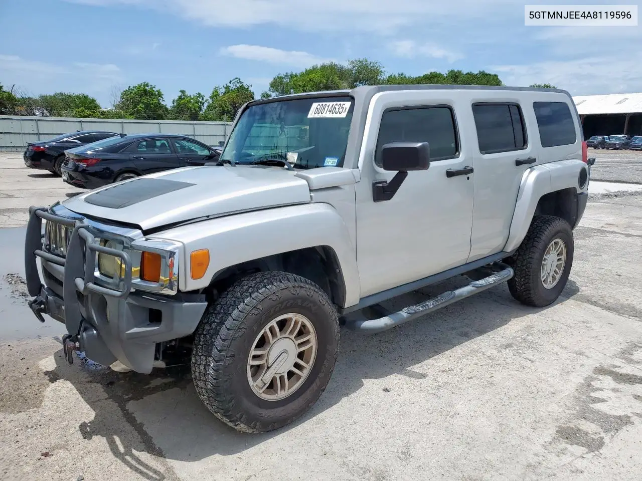 2010 Hummer H3 Luxury VIN: 5GTMNJEE4A8119596 Lot: 60814635