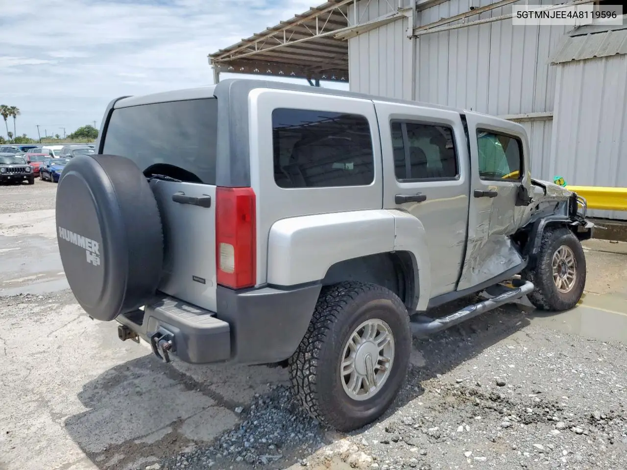2010 Hummer H3 Luxury VIN: 5GTMNJEE4A8119596 Lot: 60814635