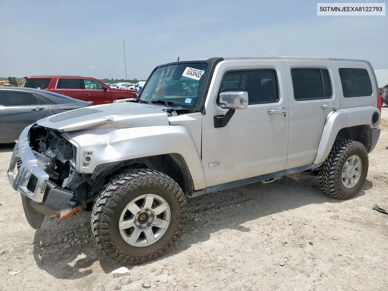 2010 Hummer H3 Luxury VIN: 5GTMNJEEXA8122793 Lot: 63436485