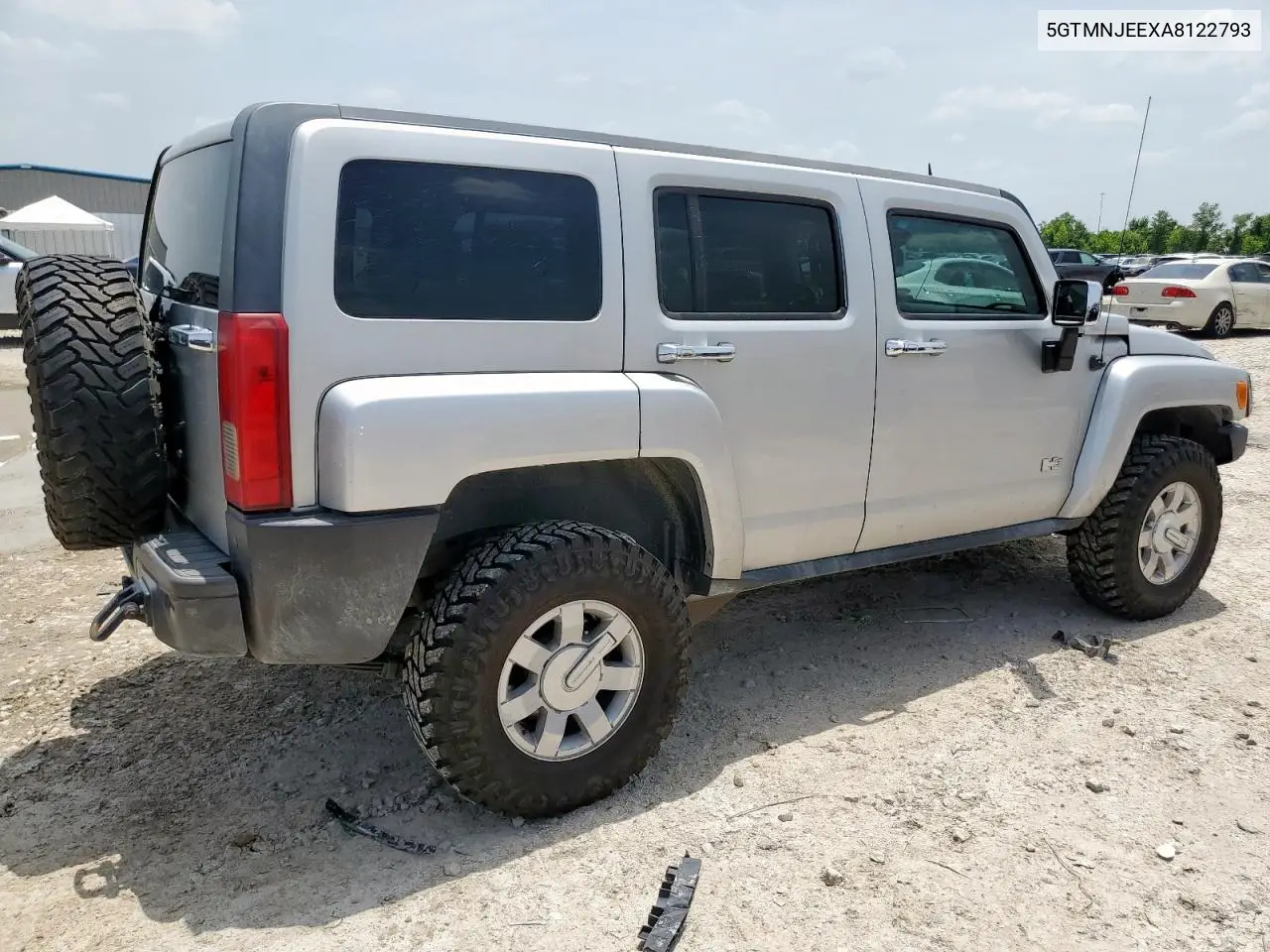 2010 Hummer H3 Luxury VIN: 5GTMNJEEXA8122793 Lot: 63436485