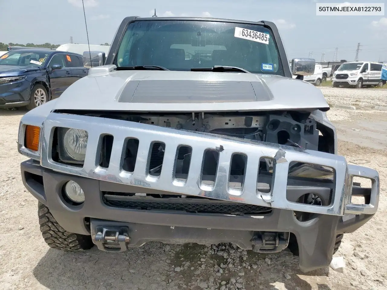 2010 Hummer H3 Luxury VIN: 5GTMNJEEXA8122793 Lot: 63436485