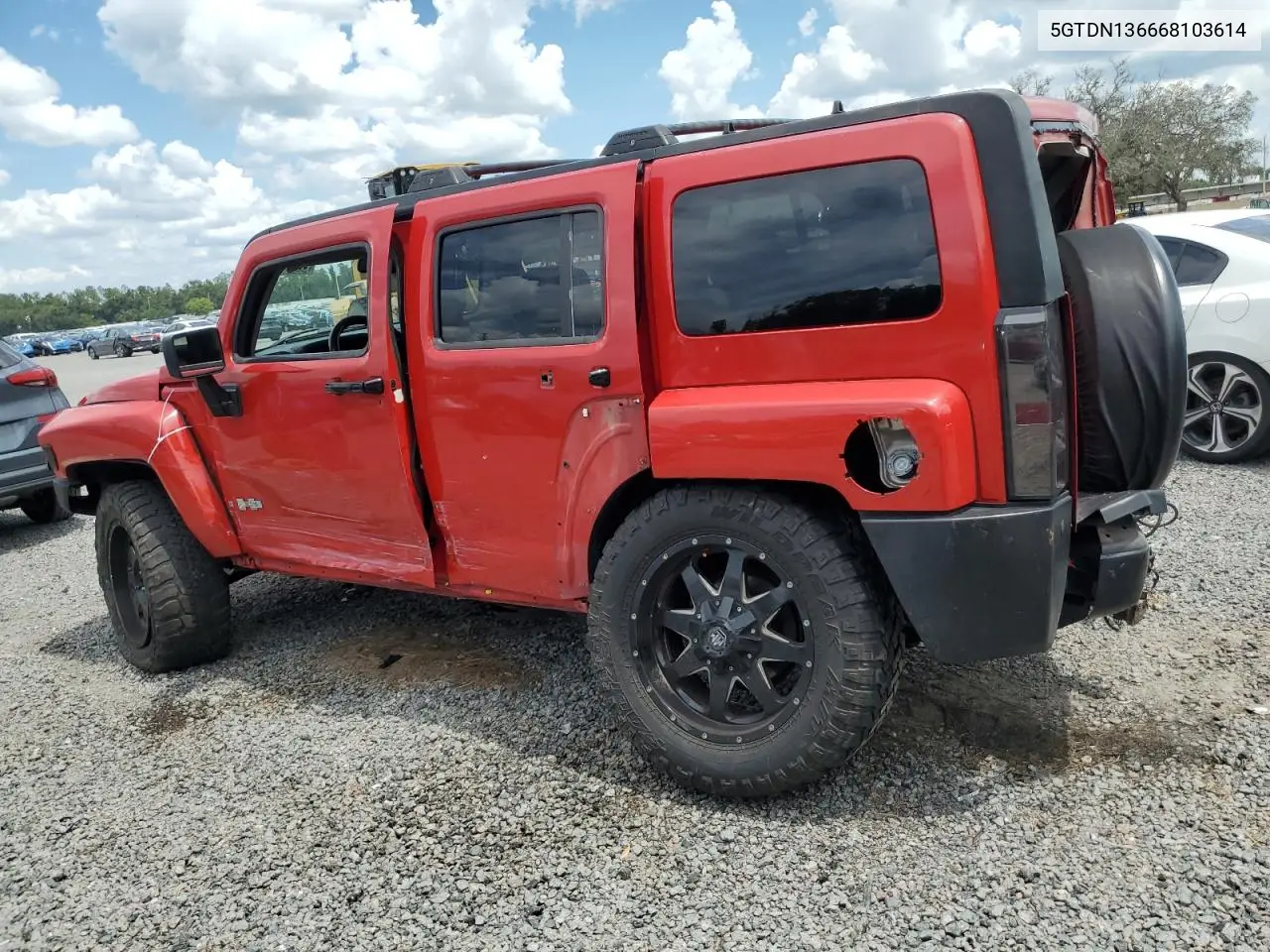 2016 Hummer H3 VIN: 5GTDN136668103614 Lot: 63947835
