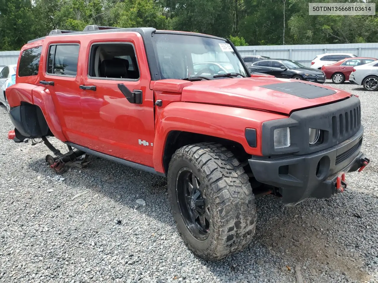 2016 Hummer H3 VIN: 5GTDN136668103614 Lot: 63947835