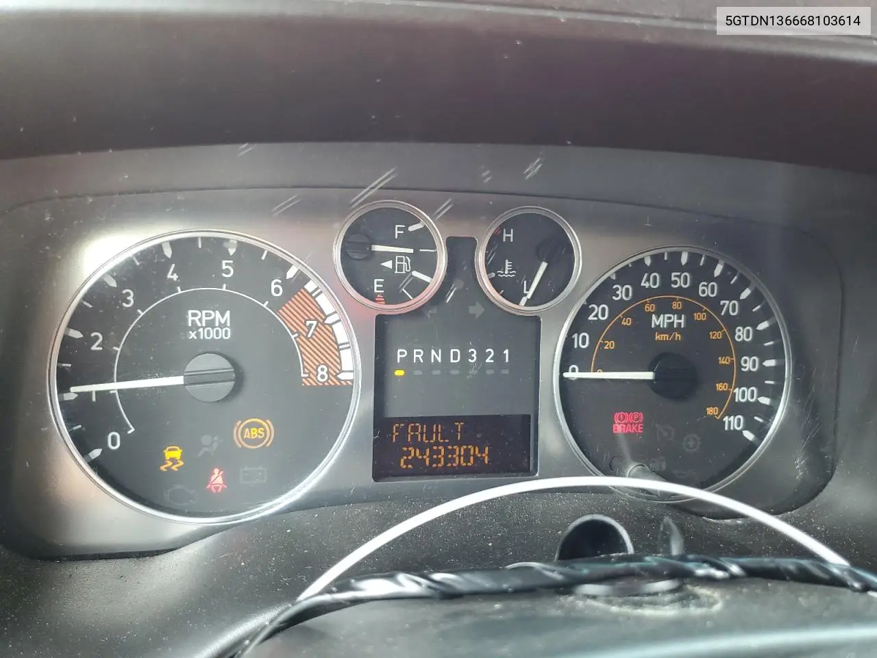 2016 Hummer H3 VIN: 5GTDN136668103614 Lot: 63947835