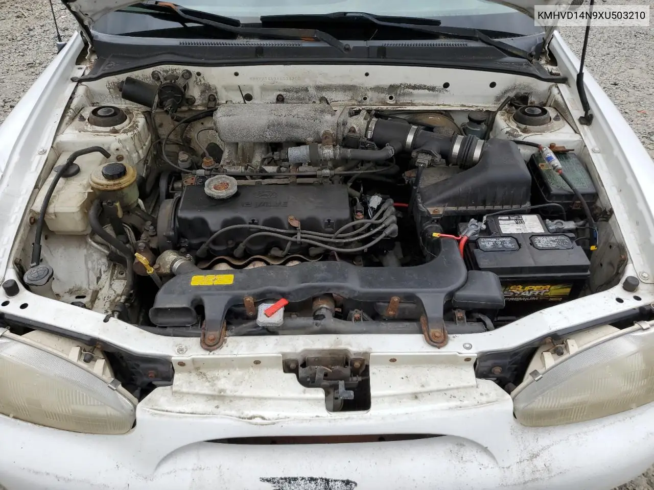 1999 Hyundai Accent L VIN: KMHVD14N9XU503210 Lot: 56486325
