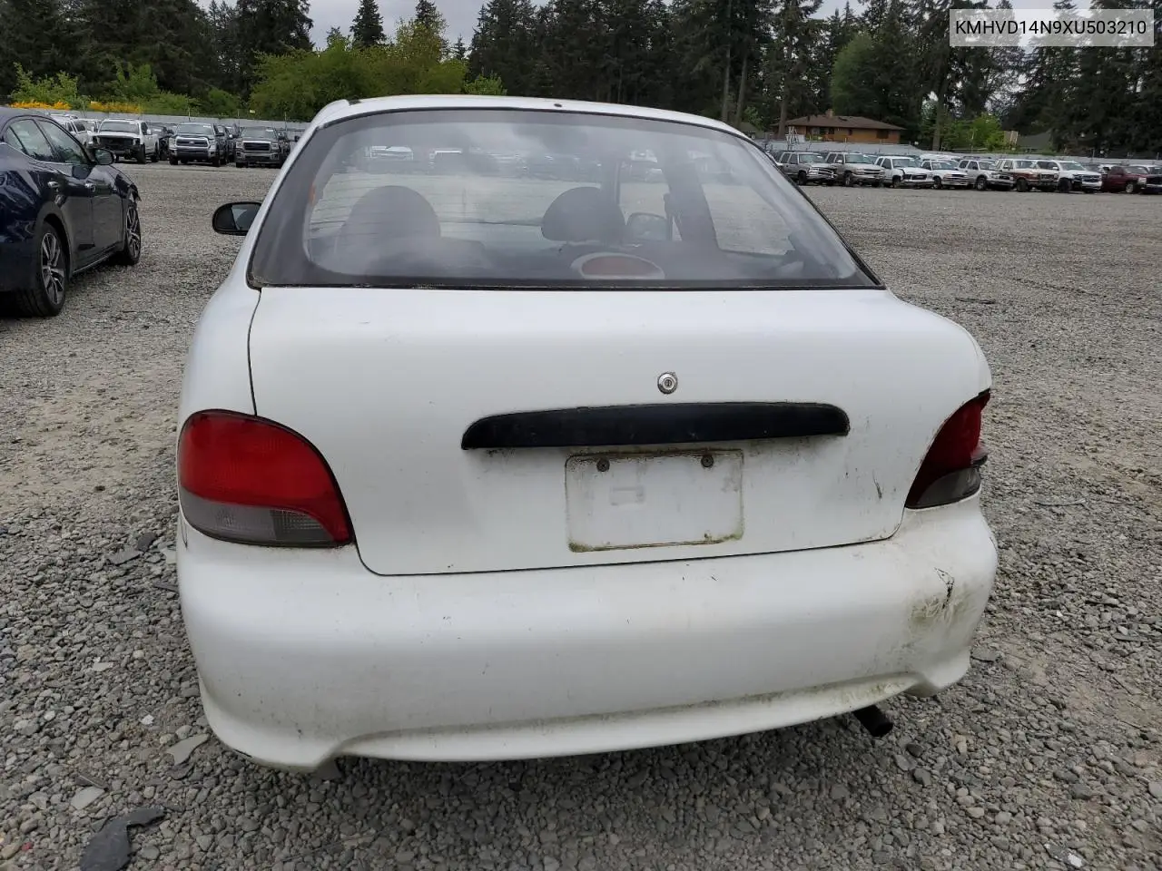 1999 Hyundai Accent L VIN: KMHVD14N9XU503210 Lot: 56486325
