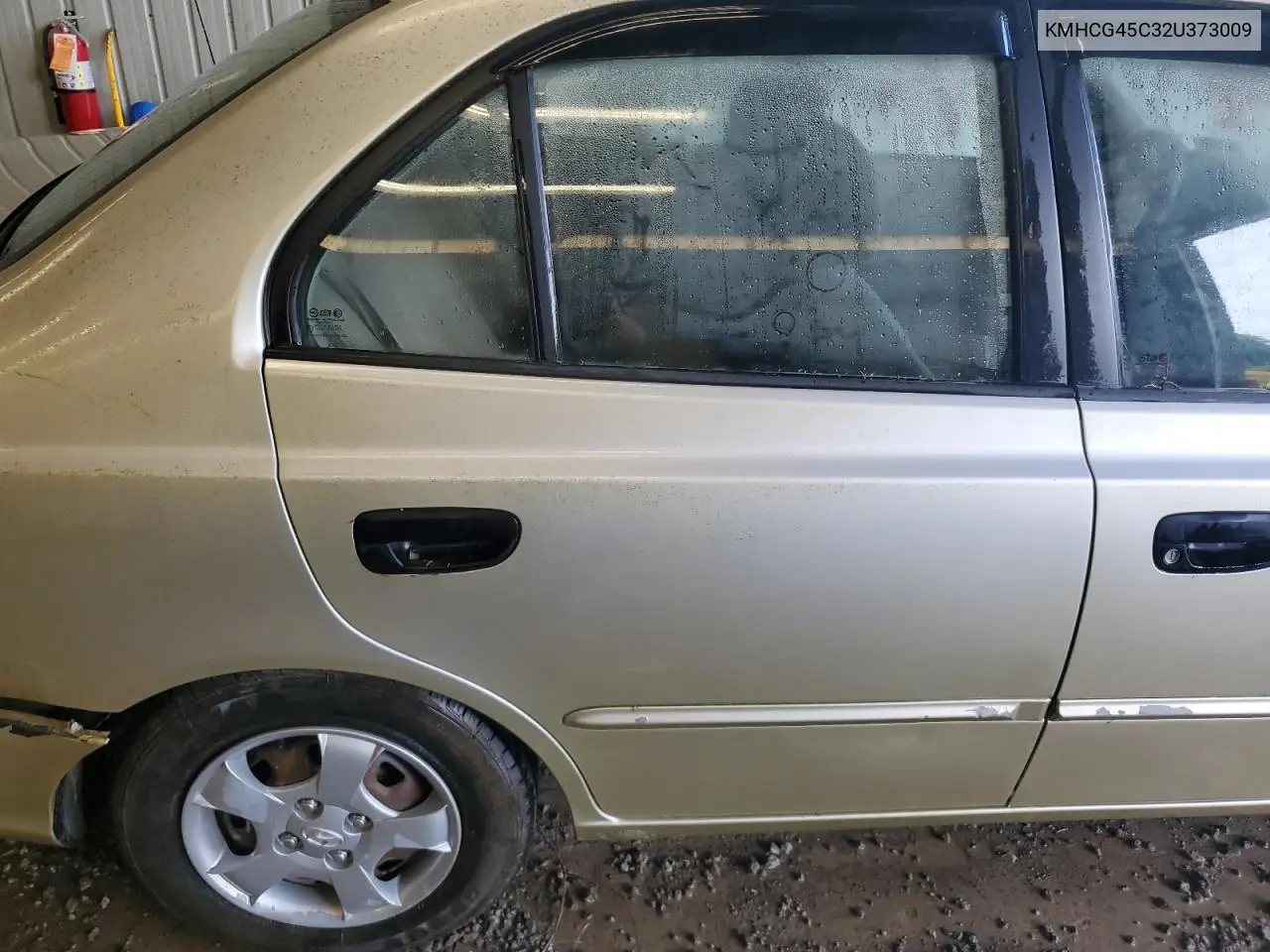 2002 Hyundai Accent Gl VIN: KMHCG45C32U373009 Lot: 62753865