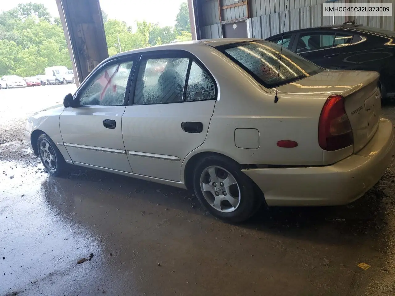 2002 Hyundai Accent Gl VIN: KMHCG45C32U373009 Lot: 62753865