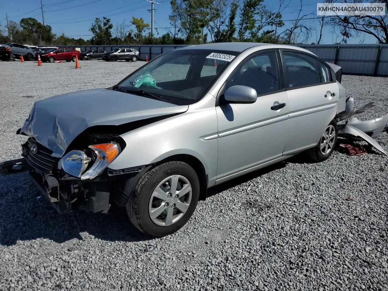 2010 Hyundai Accent Gls VIN: KMHCN4AC0AU430079 Lot: 50052325