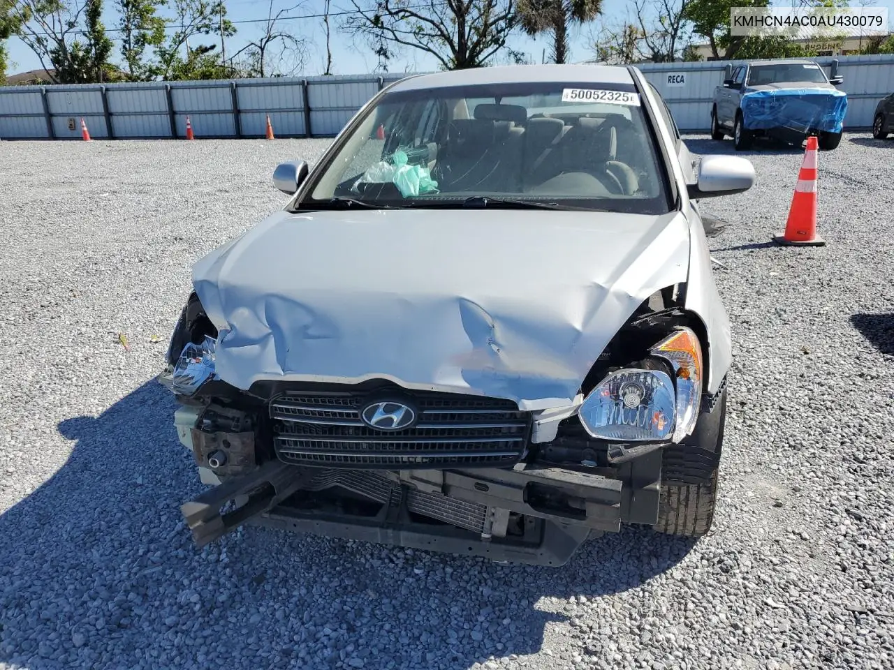 2010 Hyundai Accent Gls VIN: KMHCN4AC0AU430079 Lot: 50052325
