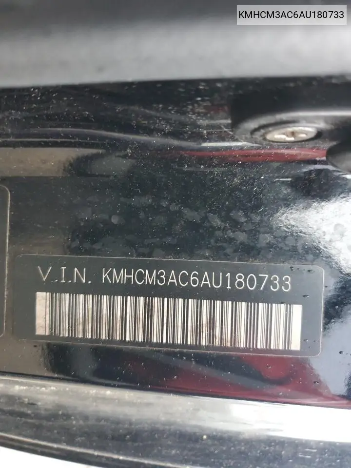 2010 Hyundai Accent Blue VIN: KMHCM3AC6AU180733 Lot: 55469105