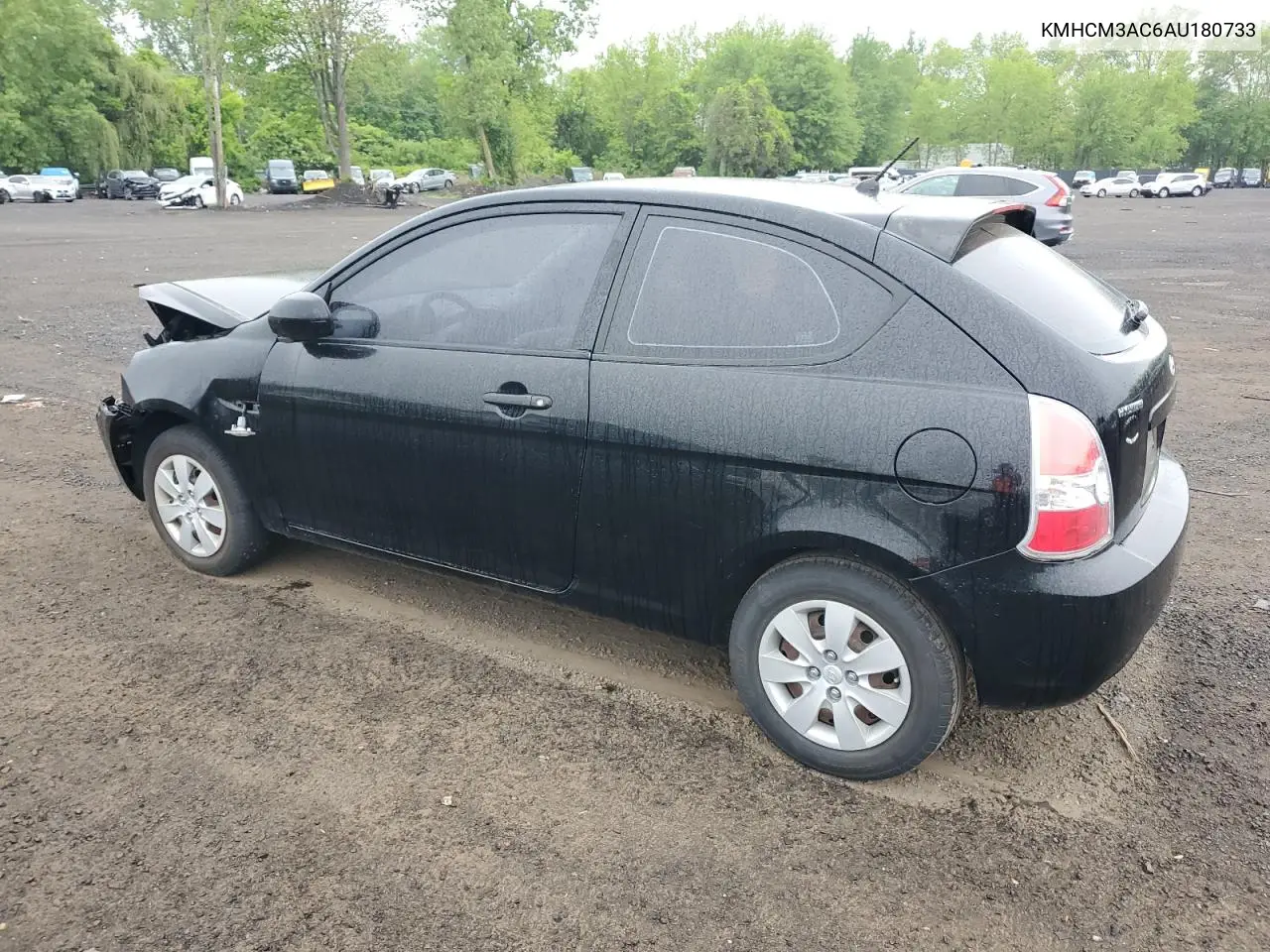2010 Hyundai Accent Blue VIN: KMHCM3AC6AU180733 Lot: 55469105