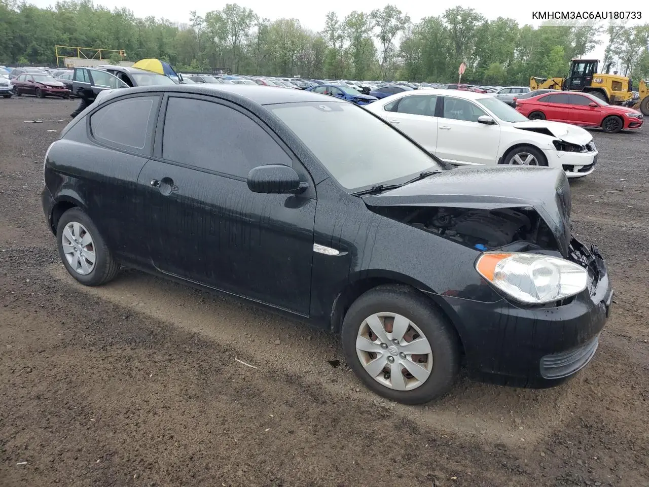 2010 Hyundai Accent Blue VIN: KMHCM3AC6AU180733 Lot: 55469105