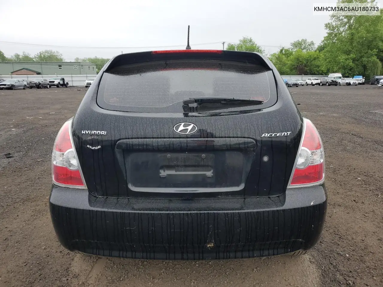 2010 Hyundai Accent Blue VIN: KMHCM3AC6AU180733 Lot: 55469105