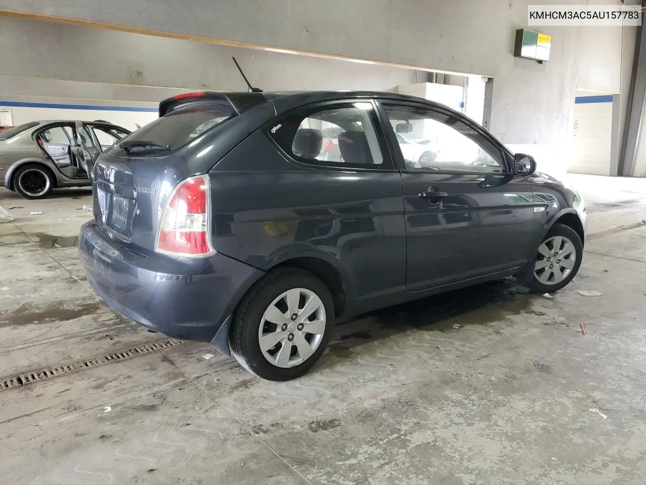2010 Hyundai Accent Blue VIN: KMHCM3AC5AU157783 Lot: 56324555