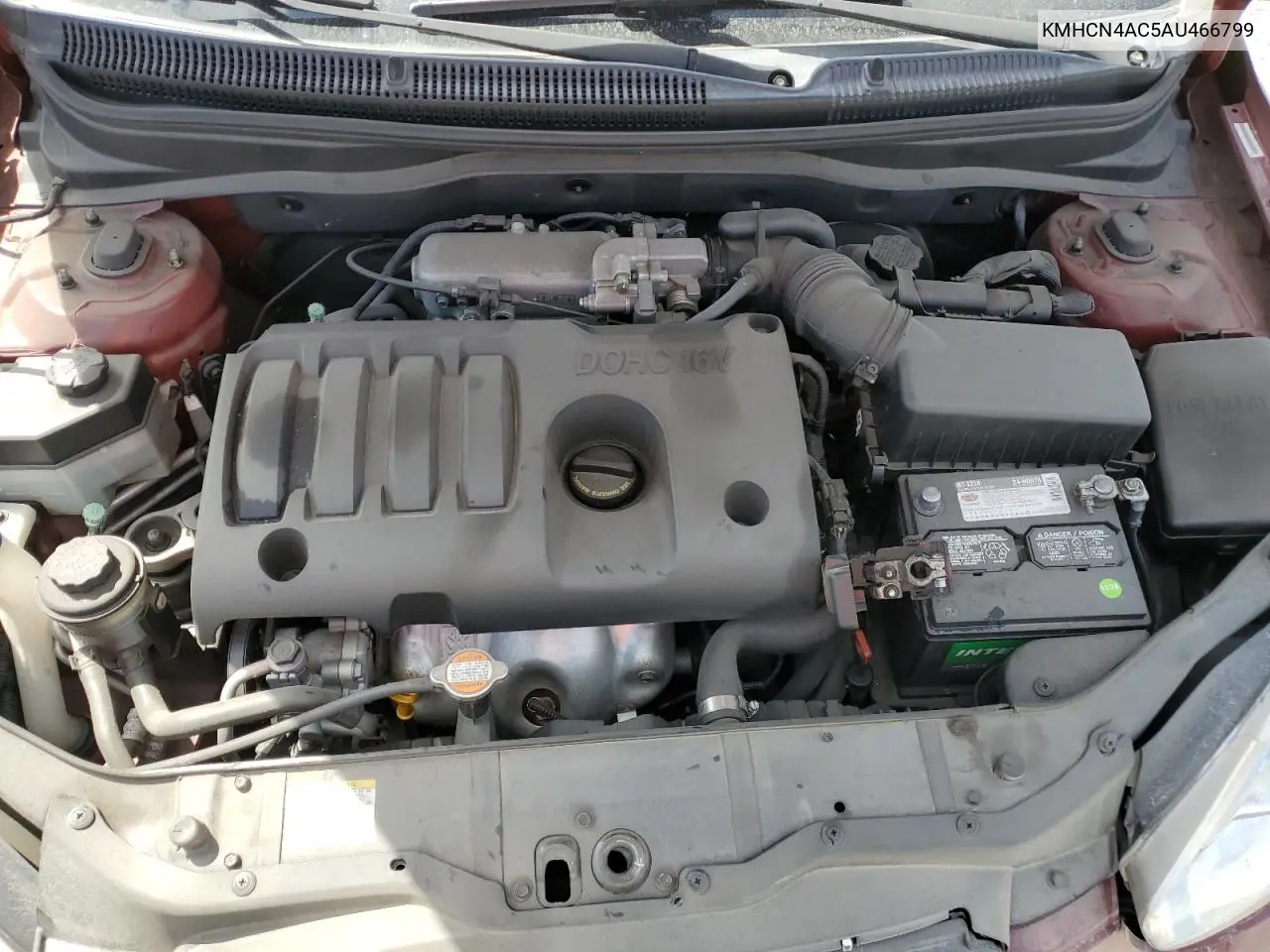 kmhcn4ac5au466799 KMHCN4AC5AU466799 2010 Hyundai Accent Gls