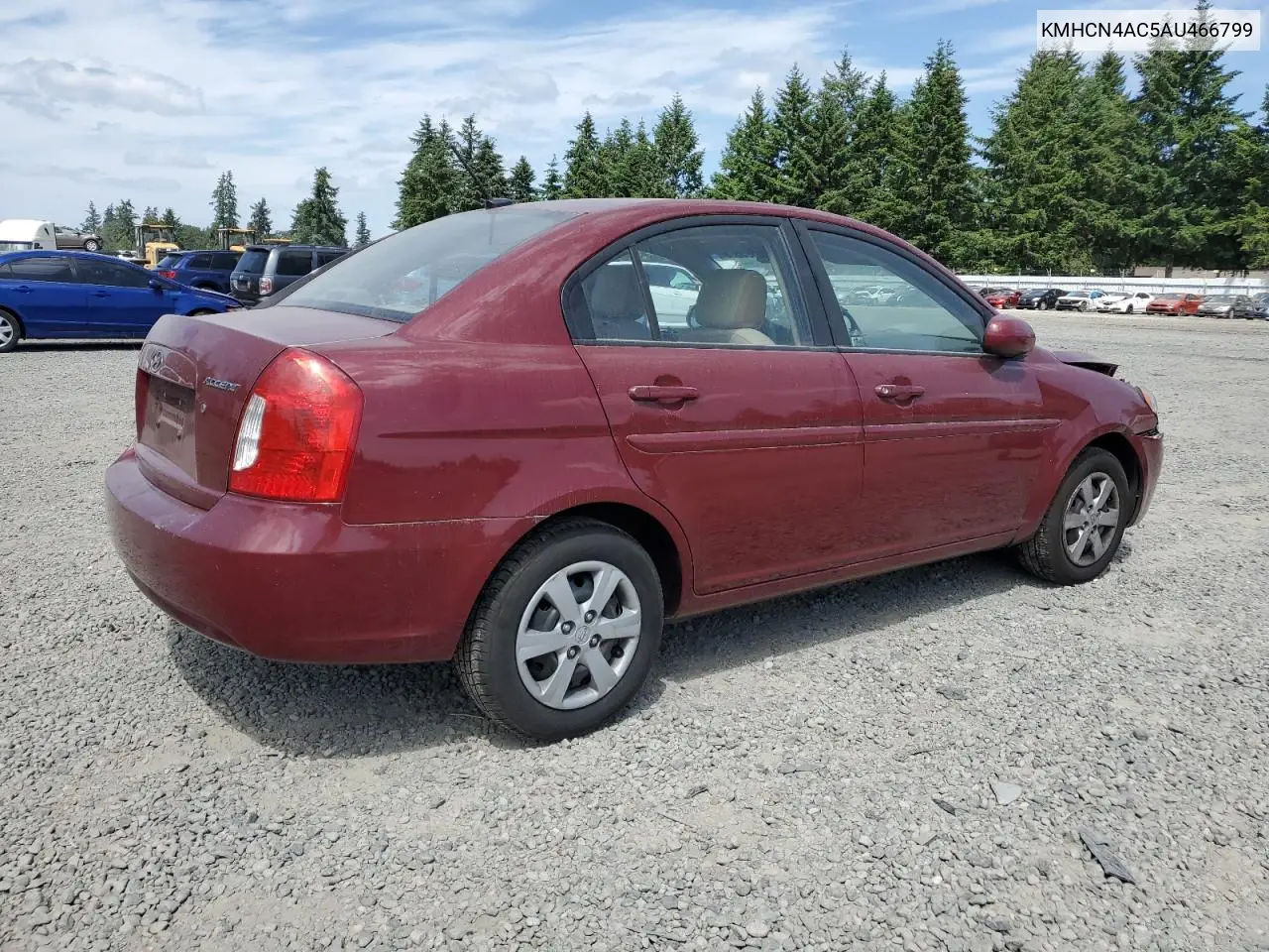 kmhcn4ac5au466799 KMHCN4AC5AU466799 2010 Hyundai Accent Gls