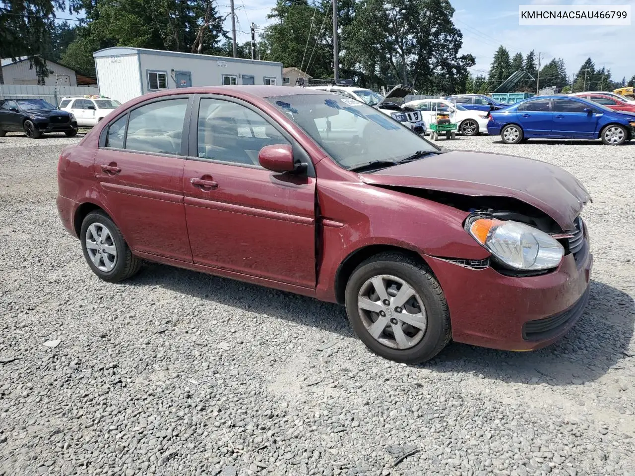 kmhcn4ac5au466799 KMHCN4AC5AU466799 2010 Hyundai Accent Gls