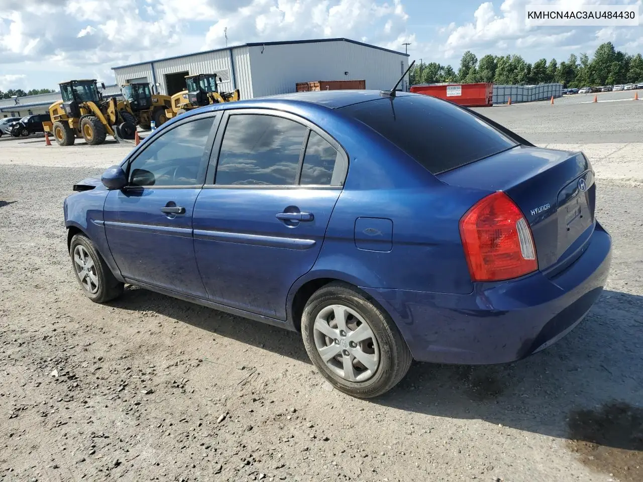 2010 Hyundai Accent Gls VIN: KMHCN4AC3AU484430 Lot: 62107835