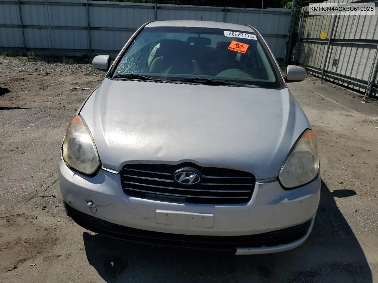 2011 Hyundai Accent Gls VIN: KMHCN4ACXBU610025 Lot: 56657715