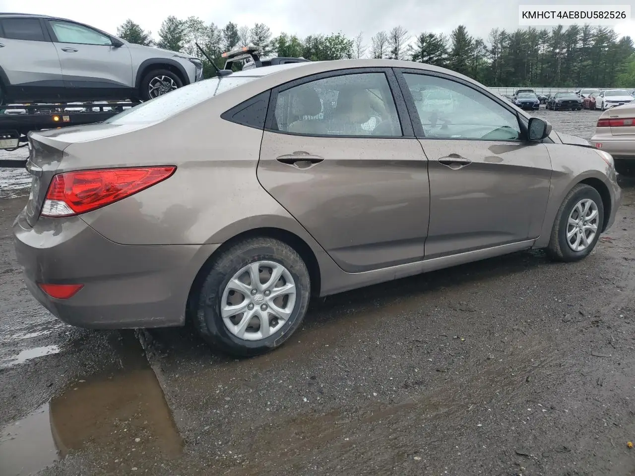 2013 Hyundai Accent Gls VIN: KMHCT4AE8DU582526 Lot: 54691555