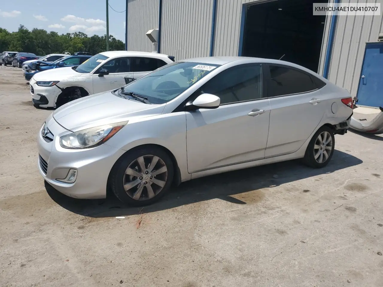 2013 Hyundai Accent Gls VIN: KMHCU4AE1DU410707 Lot: 56506175