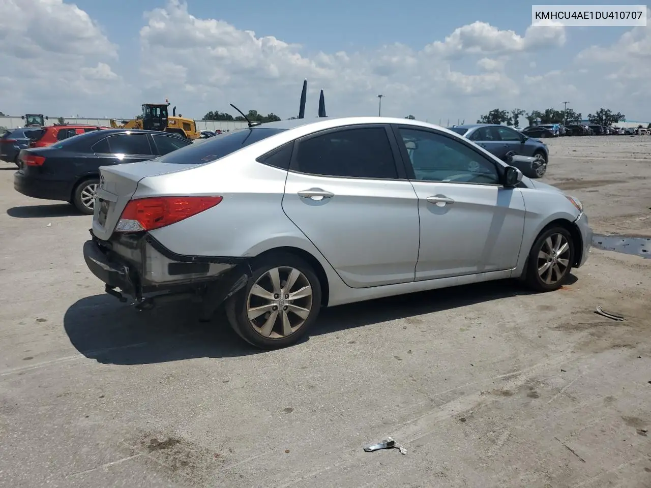 2013 Hyundai Accent Gls VIN: KMHCU4AE1DU410707 Lot: 56506175