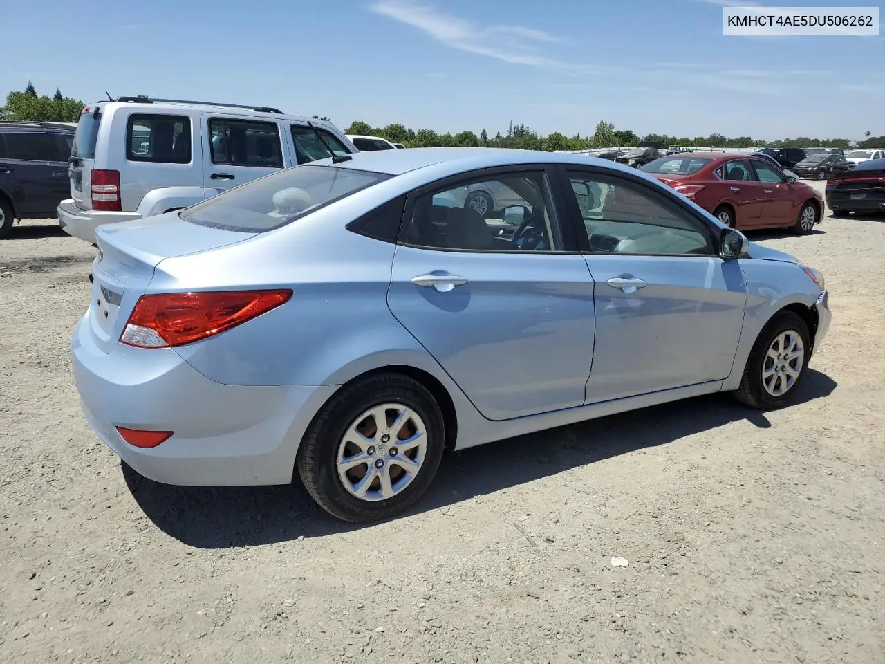 2013 Hyundai Accent Gls VIN: KMHCT4AE5DU506262 Lot: 56574925