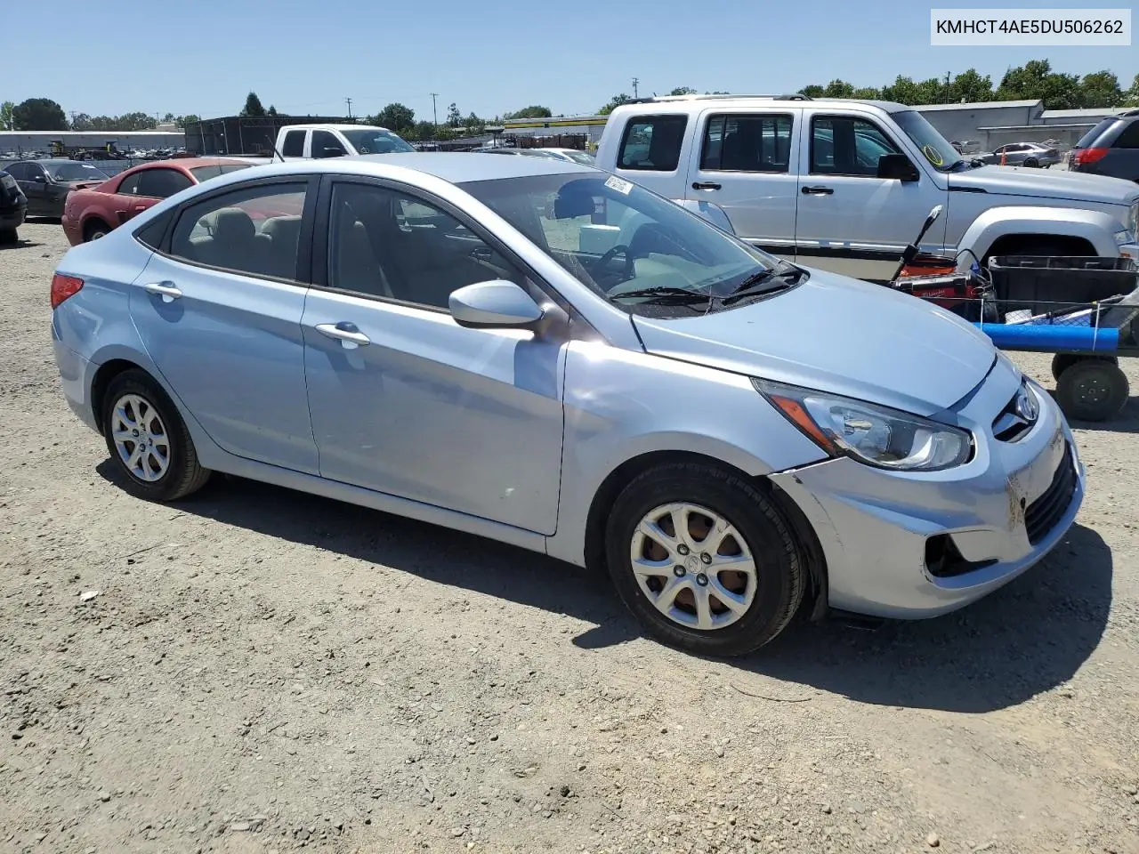 2013 Hyundai Accent Gls VIN: KMHCT4AE5DU506262 Lot: 56574925