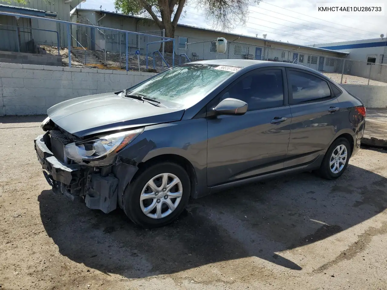 2013 Hyundai Accent Gls VIN: KMHCT4AE1DU286733 Lot: 56659185