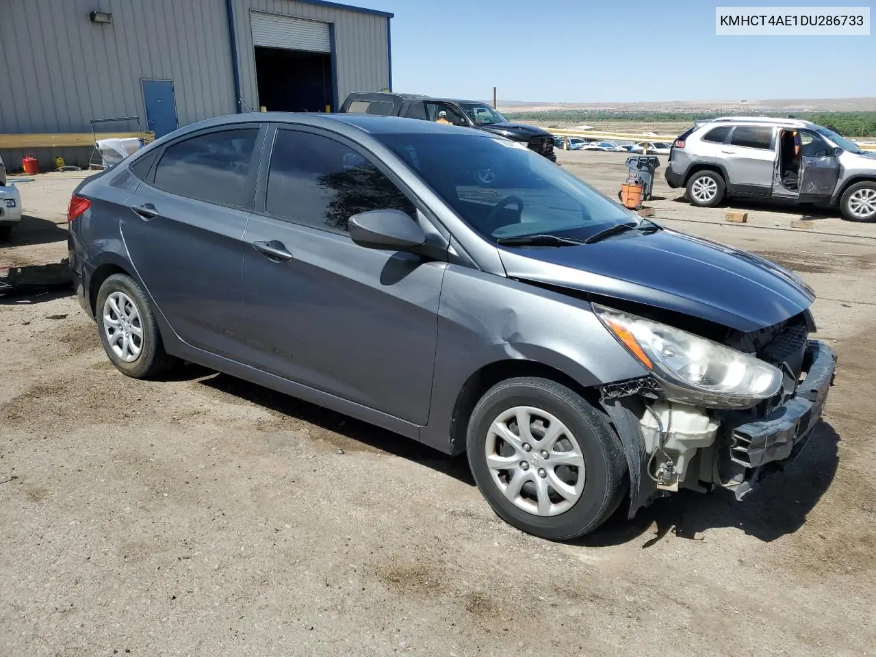 2013 Hyundai Accent Gls VIN: KMHCT4AE1DU286733 Lot: 56659185