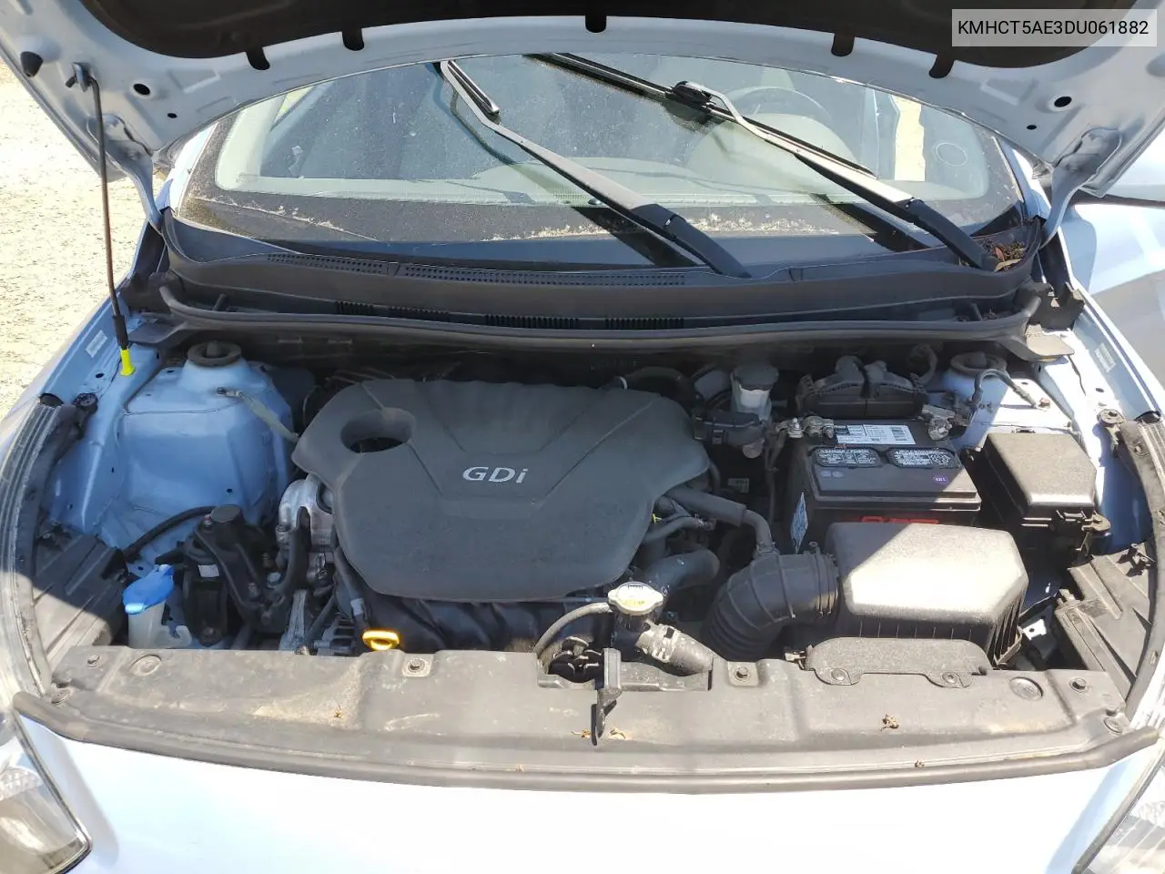 2013 Hyundai Accent Gls VIN: KMHCT5AE3DU061882 Lot: 56989725