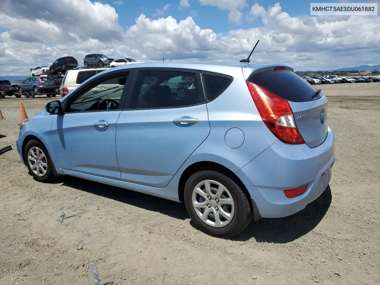 2013 Hyundai Accent Gls VIN: KMHCT5AE3DU061882 Lot: 56989725