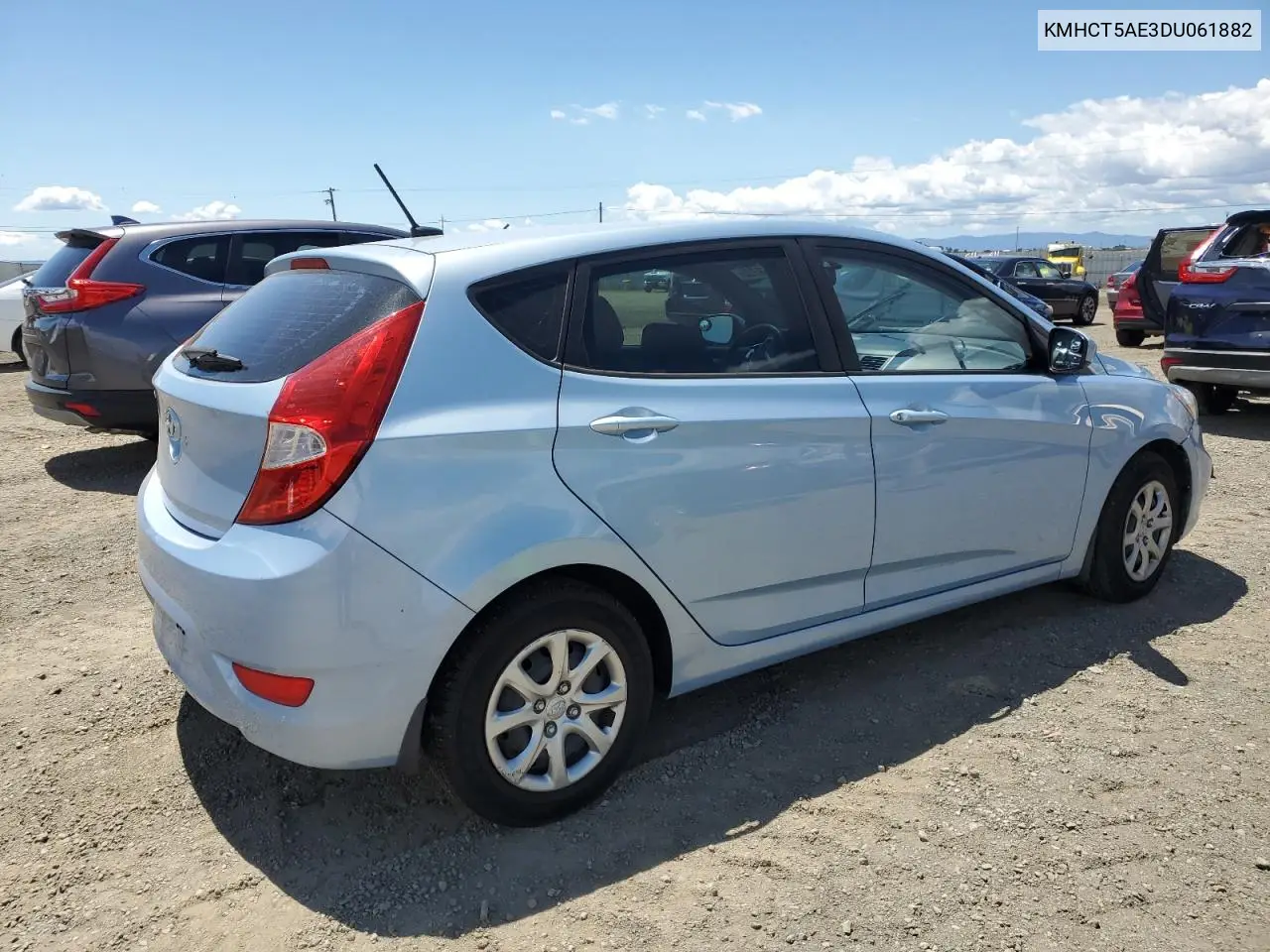 2013 Hyundai Accent Gls VIN: KMHCT5AE3DU061882 Lot: 56989725