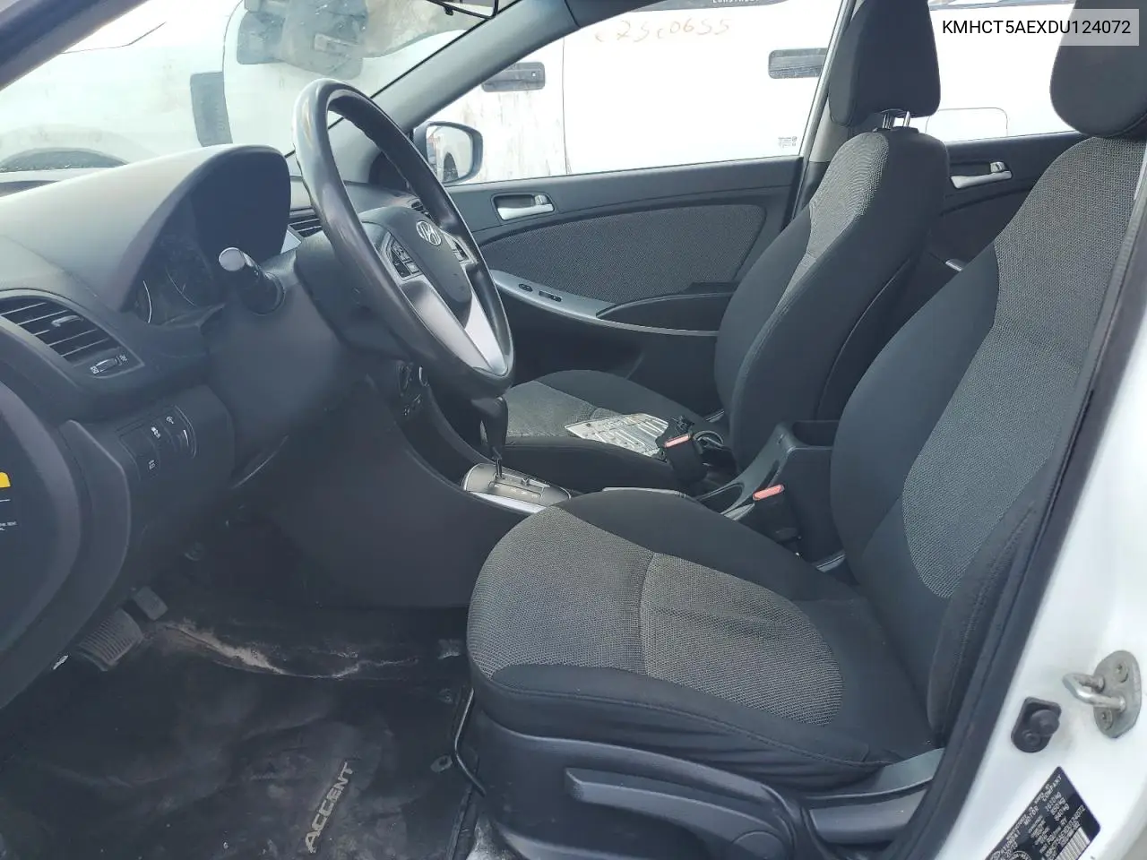 2013 Hyundai Accent Gls VIN: KMHCT5AEXDU124072 Lot: 60803225