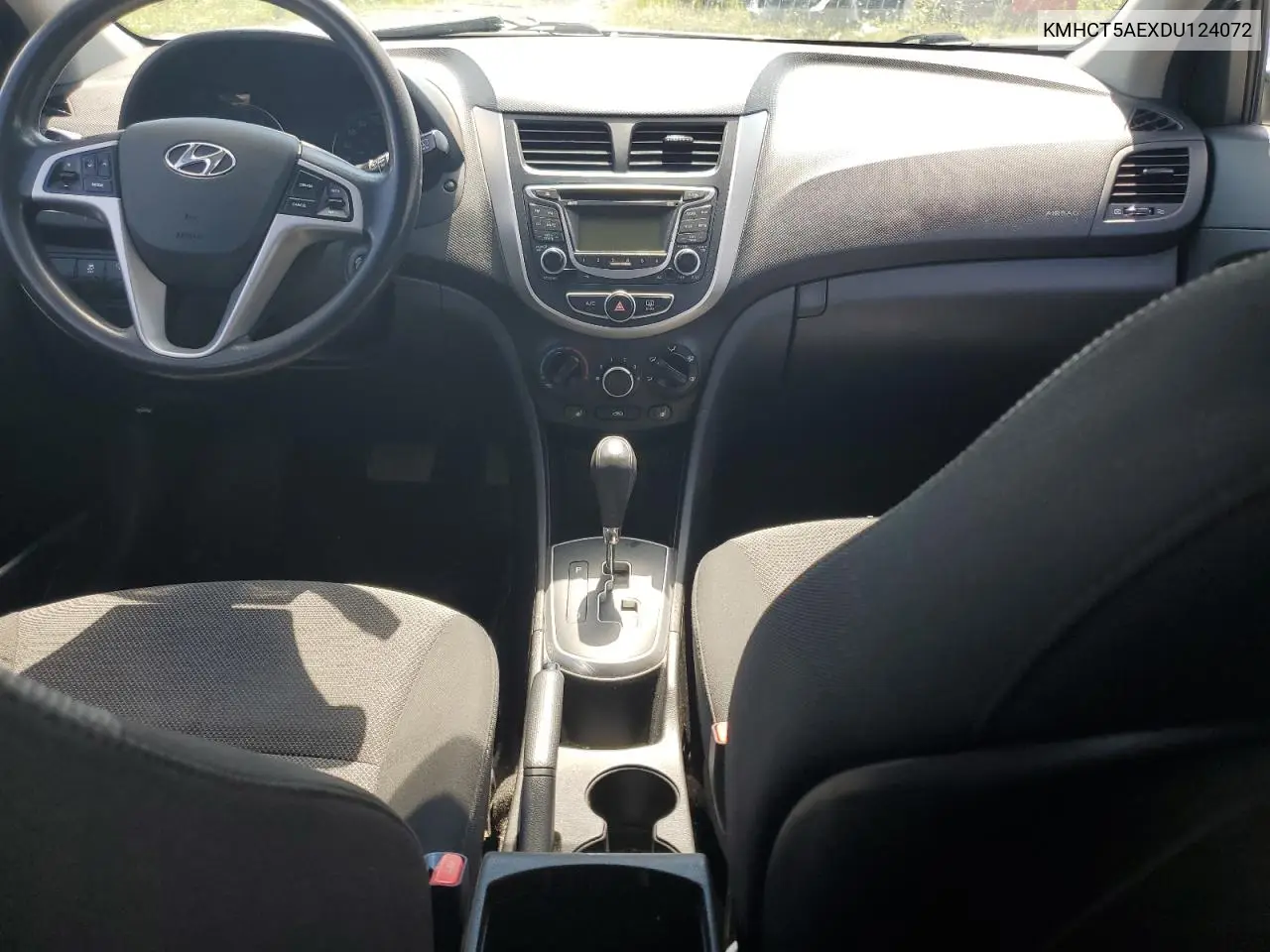 2013 Hyundai Accent Gls VIN: KMHCT5AEXDU124072 Lot: 60803225