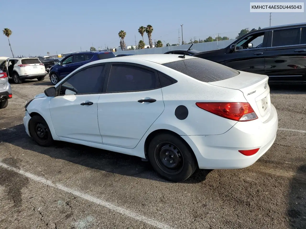 2013 Hyundai Accent Gls VIN: KMHCT4AE5DU445043 Lot: 62538095