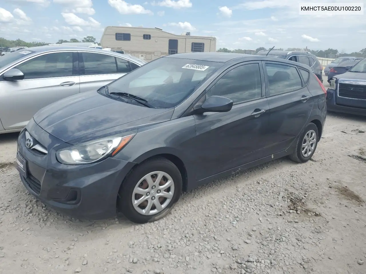 2013 Hyundai Accent Gls VIN: KMHCT5AE0DU100220 Lot: 62845805