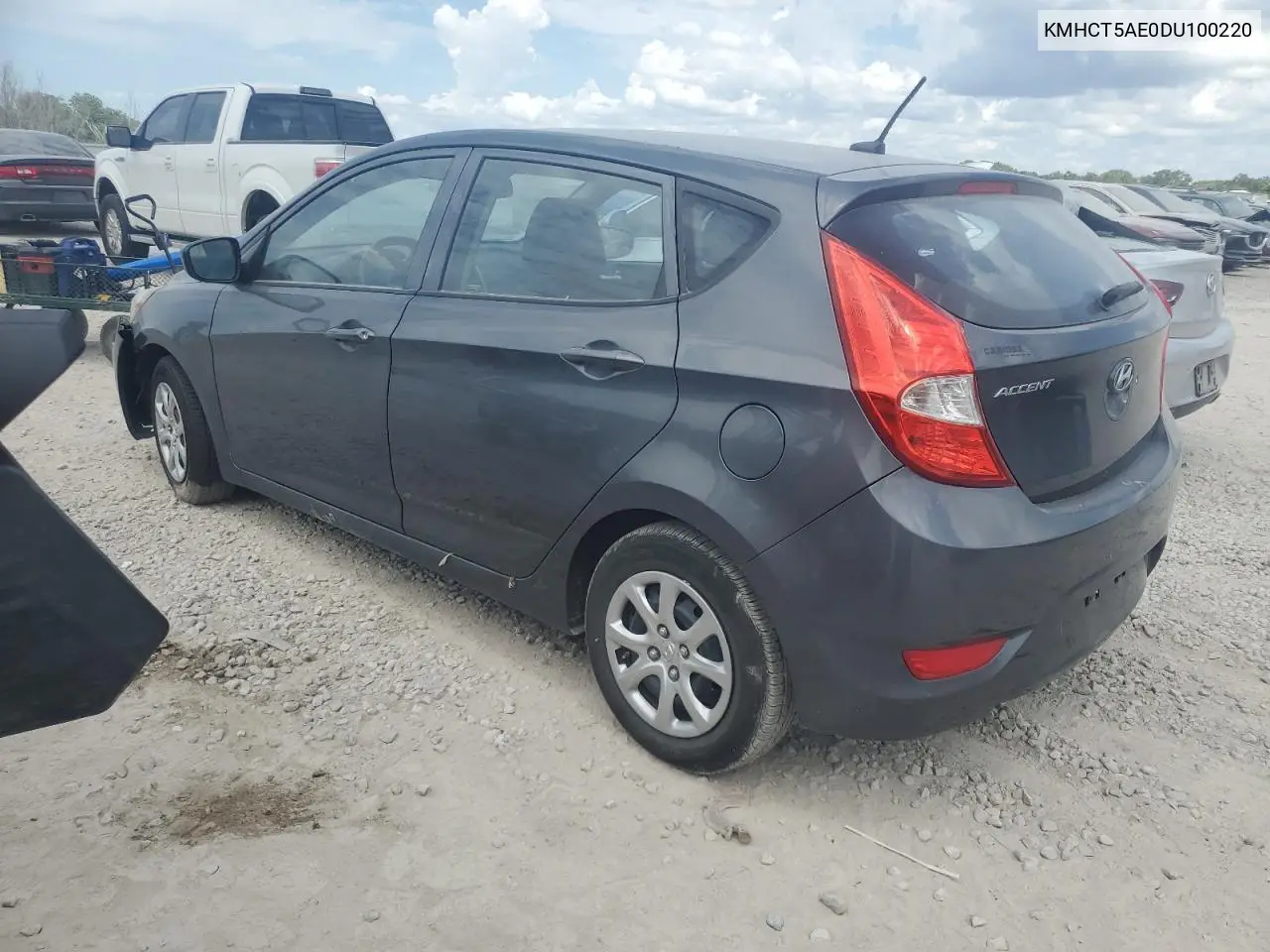 2013 Hyundai Accent Gls VIN: KMHCT5AE0DU100220 Lot: 62845805