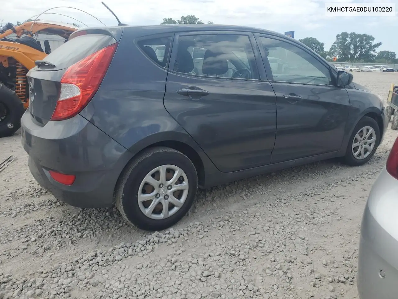 2013 Hyundai Accent Gls VIN: KMHCT5AE0DU100220 Lot: 62845805