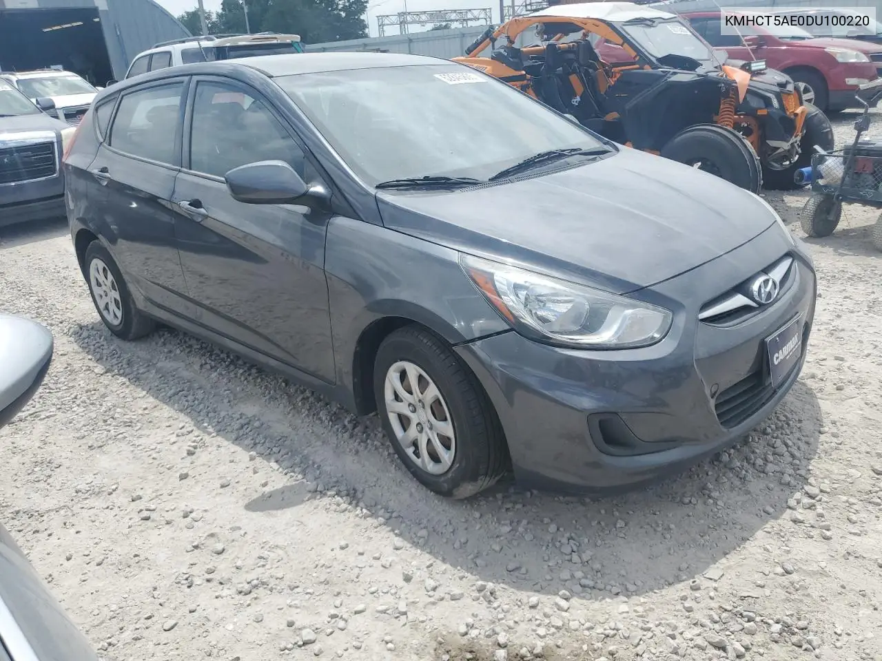 2013 Hyundai Accent Gls VIN: KMHCT5AE0DU100220 Lot: 62845805