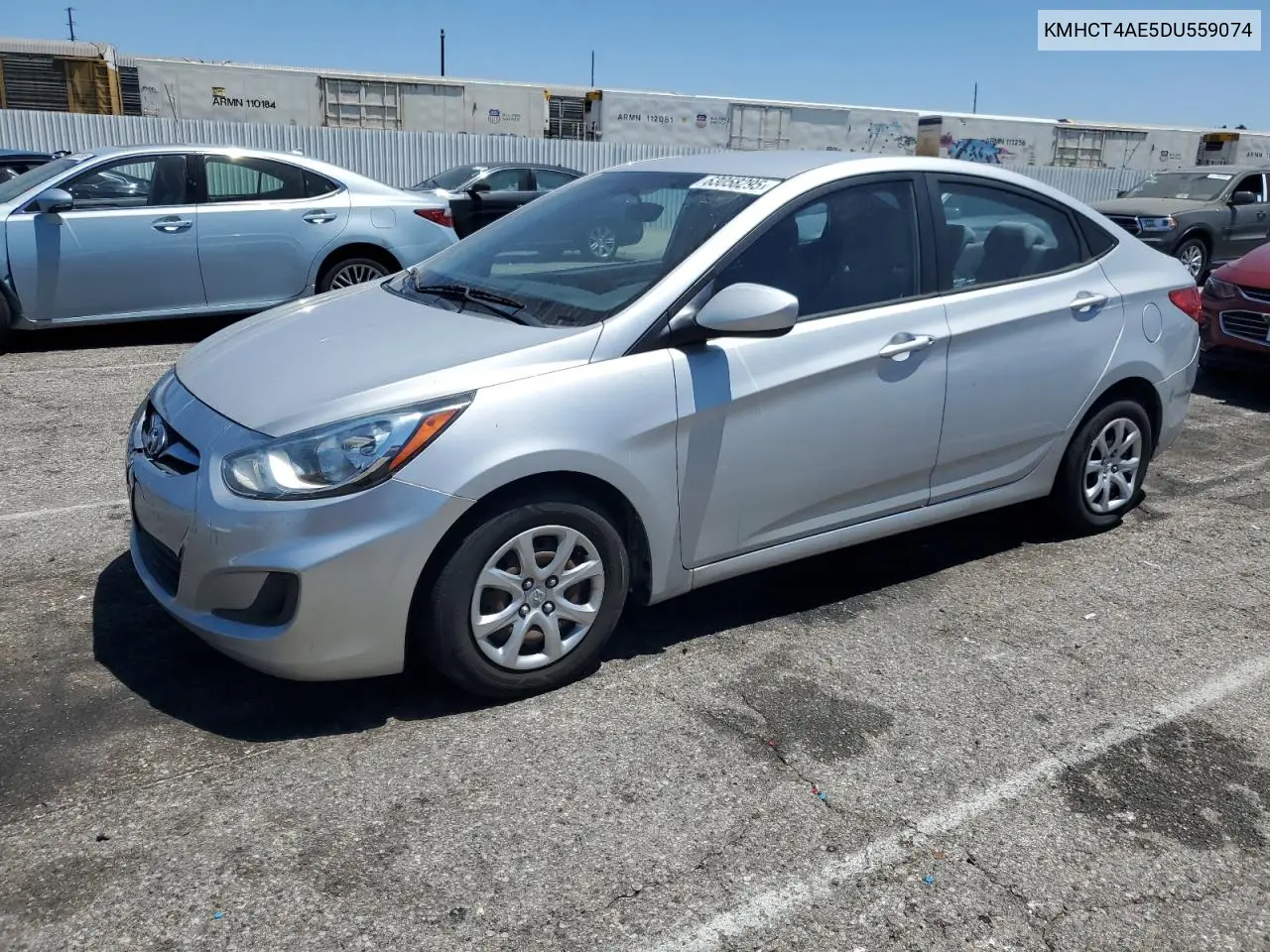 2013 Hyundai Accent Gls VIN: KMHCT4AE5DU559074 Lot: 63058295