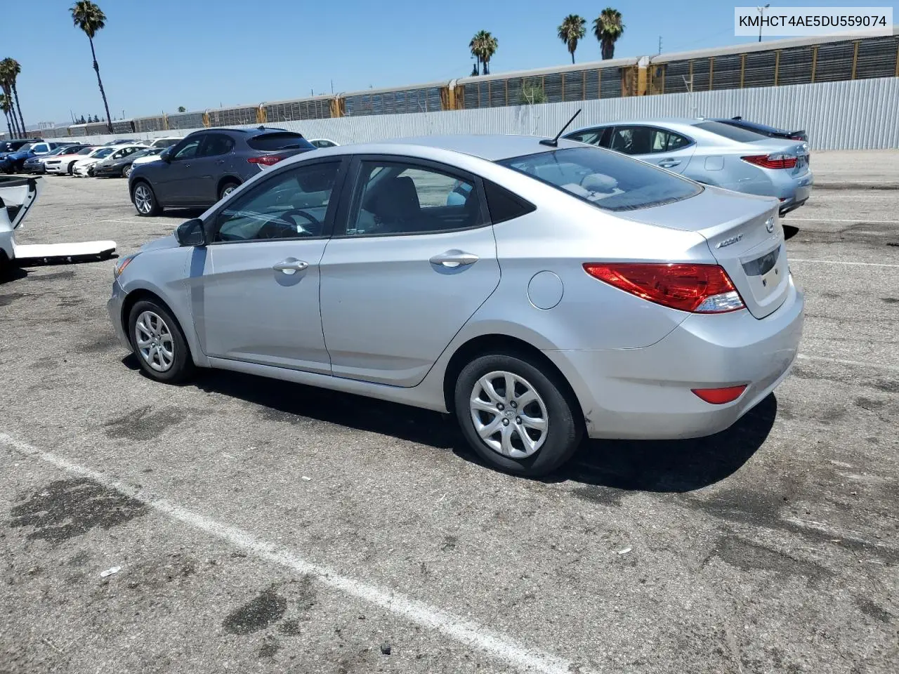 2013 Hyundai Accent Gls VIN: KMHCT4AE5DU559074 Lot: 63058295