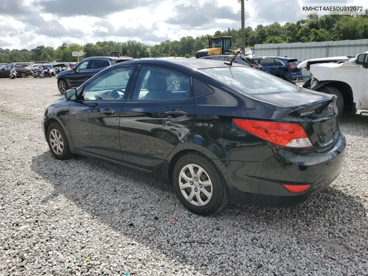 2013 Hyundai Accent Gls VIN: KMHCT4AE5DU312072 Lot: 64645675