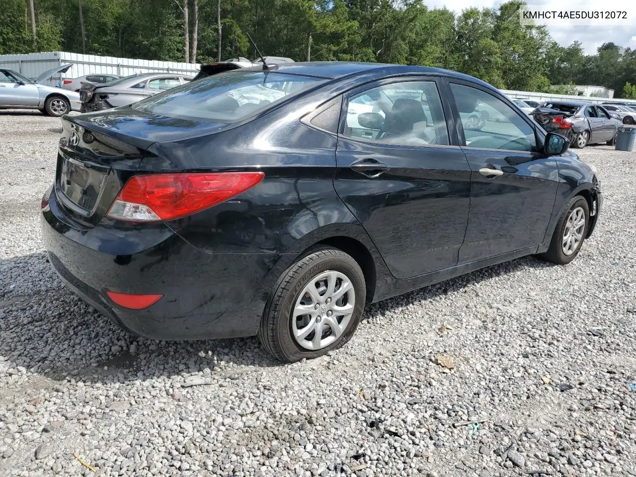 2013 Hyundai Accent Gls VIN: KMHCT4AE5DU312072 Lot: 64645675
